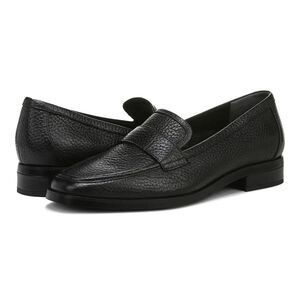 NWOB Vionic  Woman's Sellah Black Pebbled Leather Loafer Size 8